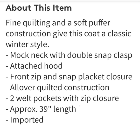 MARC NEW YORK Packable Puffer Coat - Picture 6 of 6